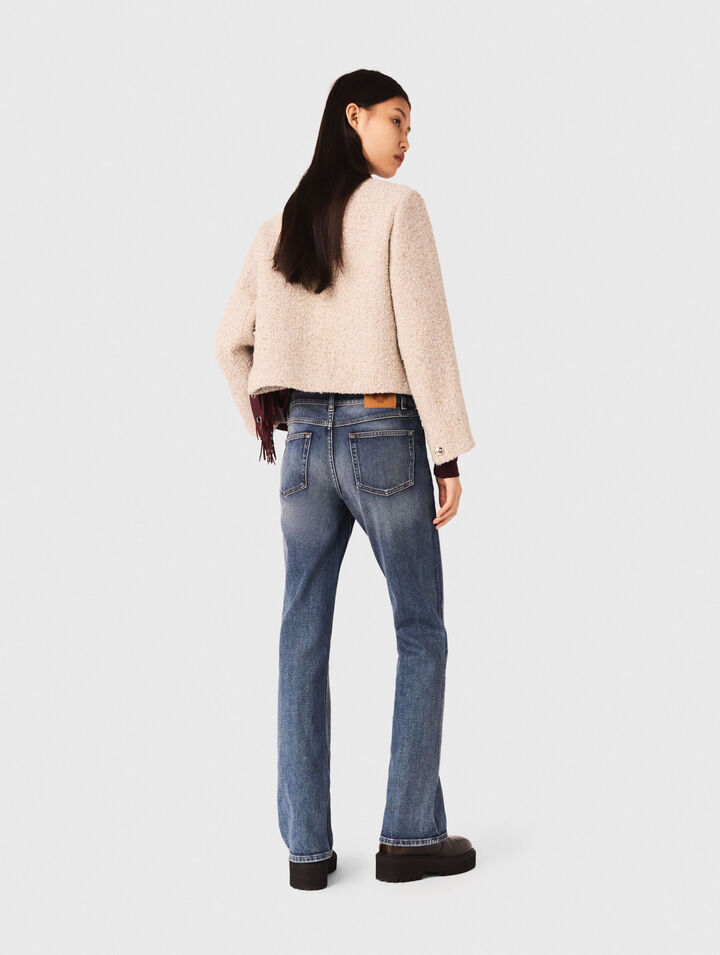 Short boucle tweed jacket Short boucle tweed jacket
