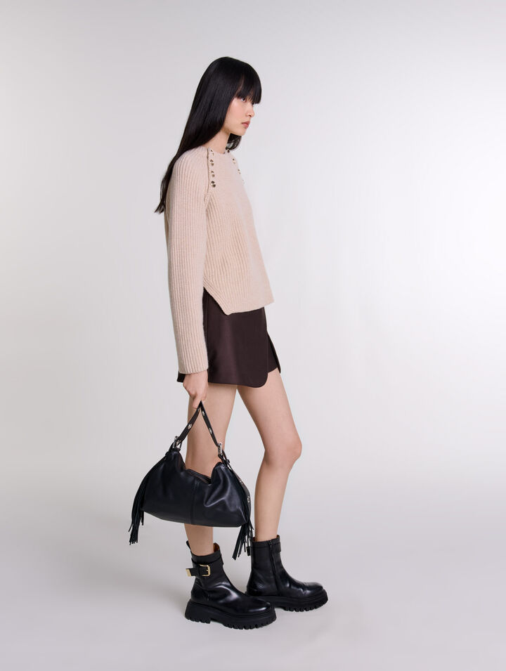 Smooth leather Miss M bag