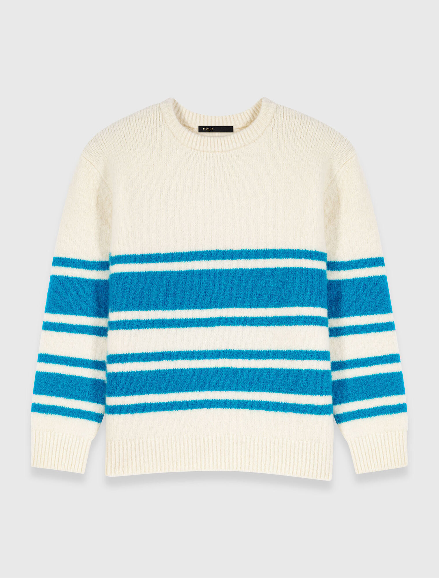 Oversized wool-blend jumper