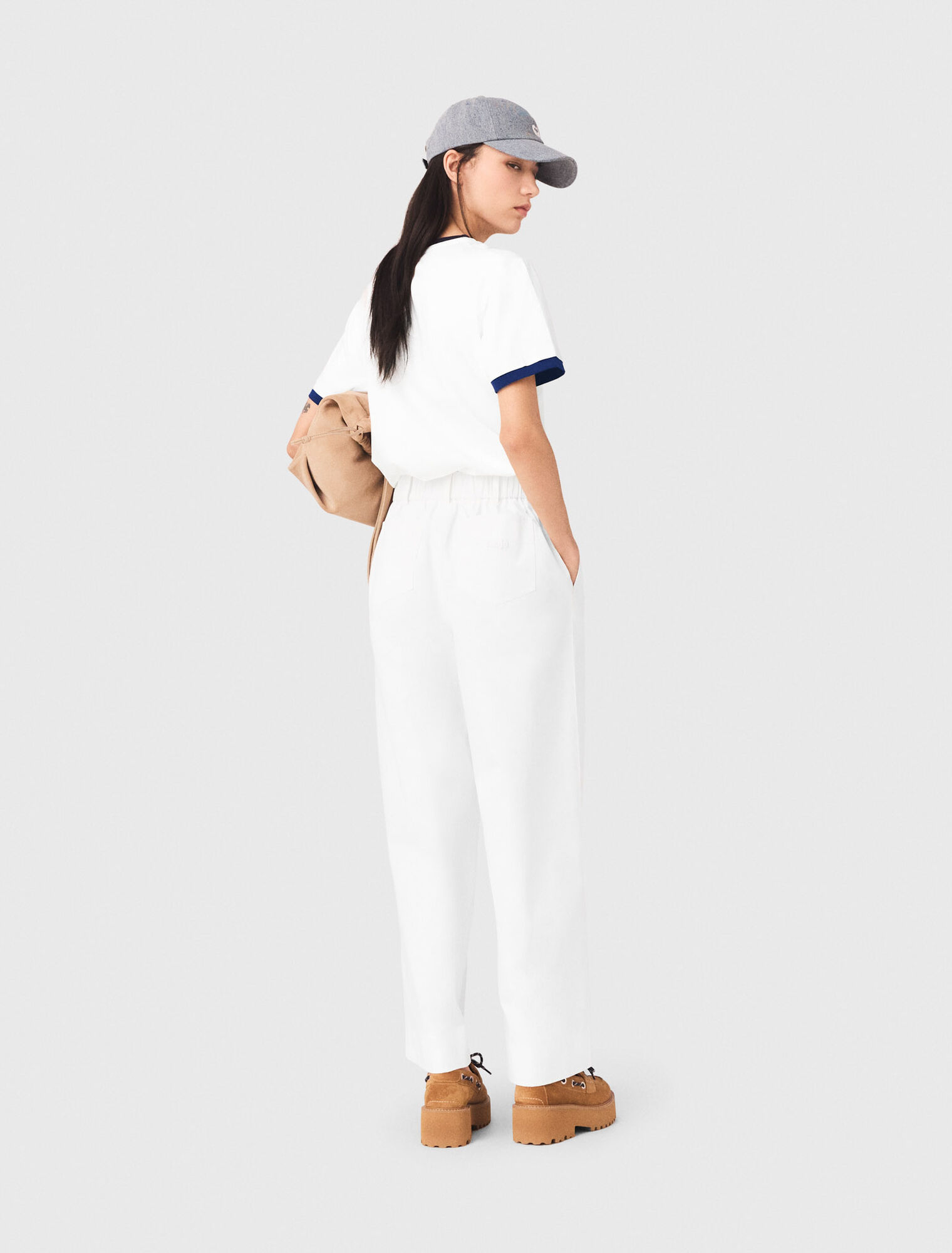 Layered-look T-shirt