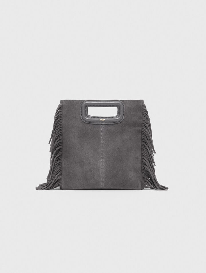M bag in suede leather M bag in suede leather