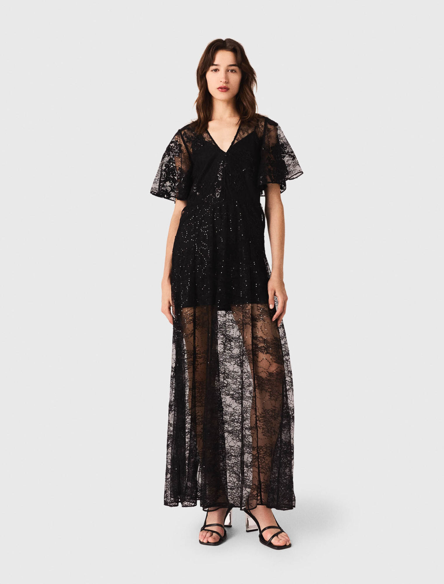 Lace maxi dress