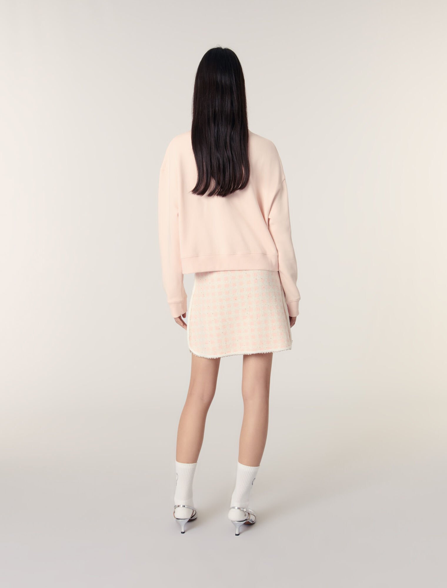 Embroidered sweatshirt