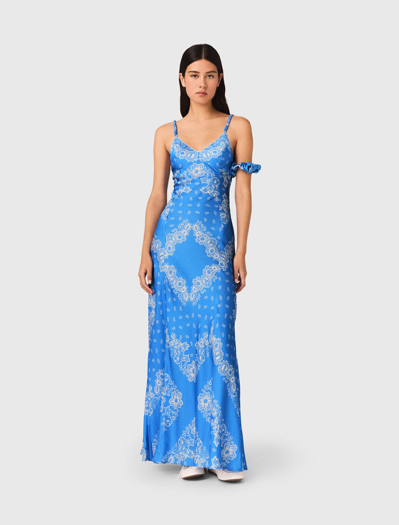 Patterned maxi dress