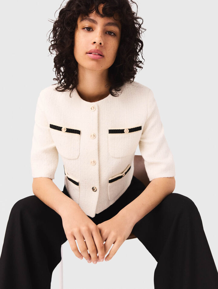 Short tweed jacket Short tweed jacket
