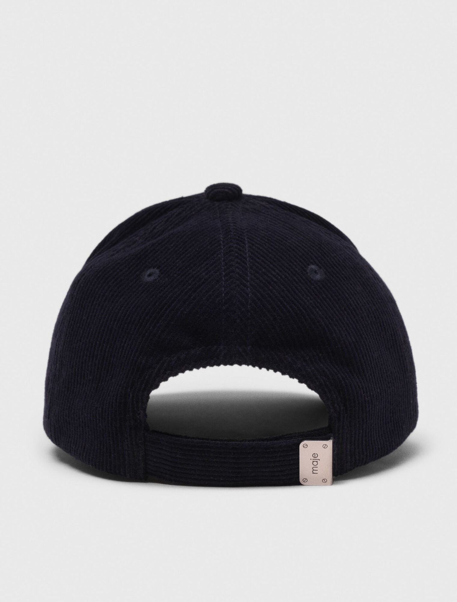 Corduroy cap