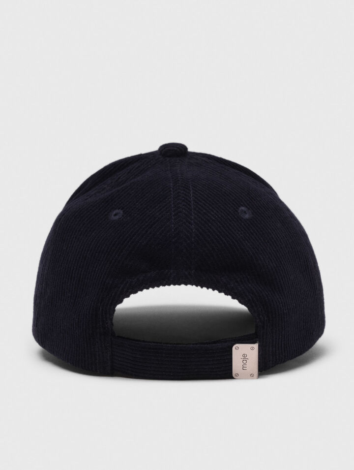 Corduroy cap Corduroy cap