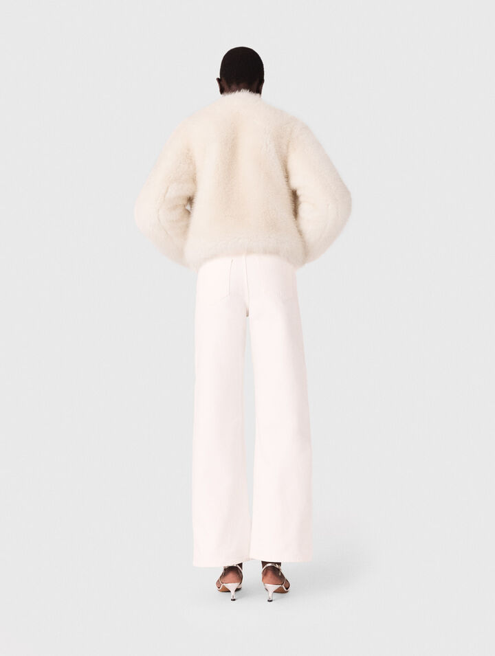 Short faux fur jacket Short faux fur jacket