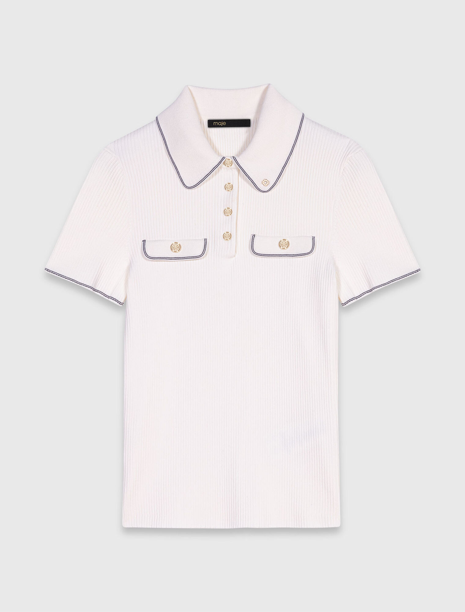 Short-sleeve polo shirt