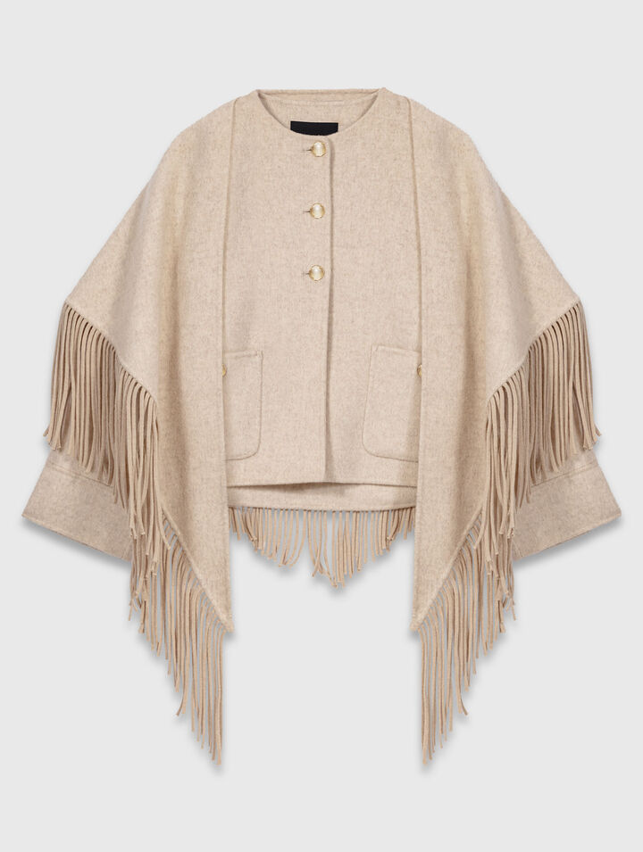 Cropped wool coat Cropped wool coat