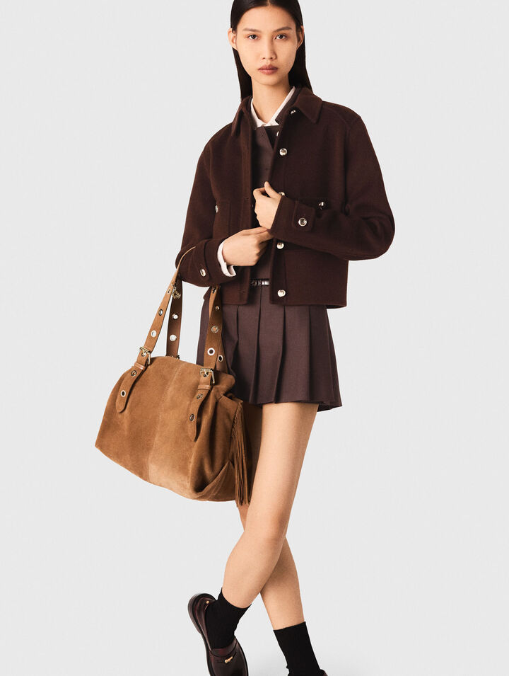 Short reversible coat Short reversible coat