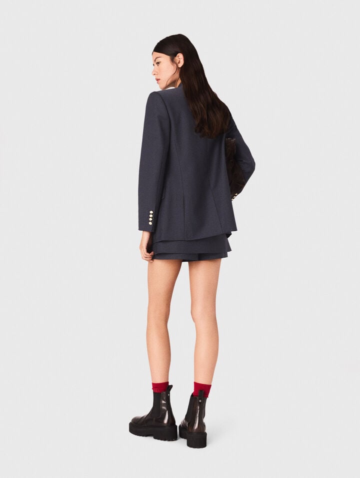 Suit jacket with gold buttons Suit jacket with gold buttons