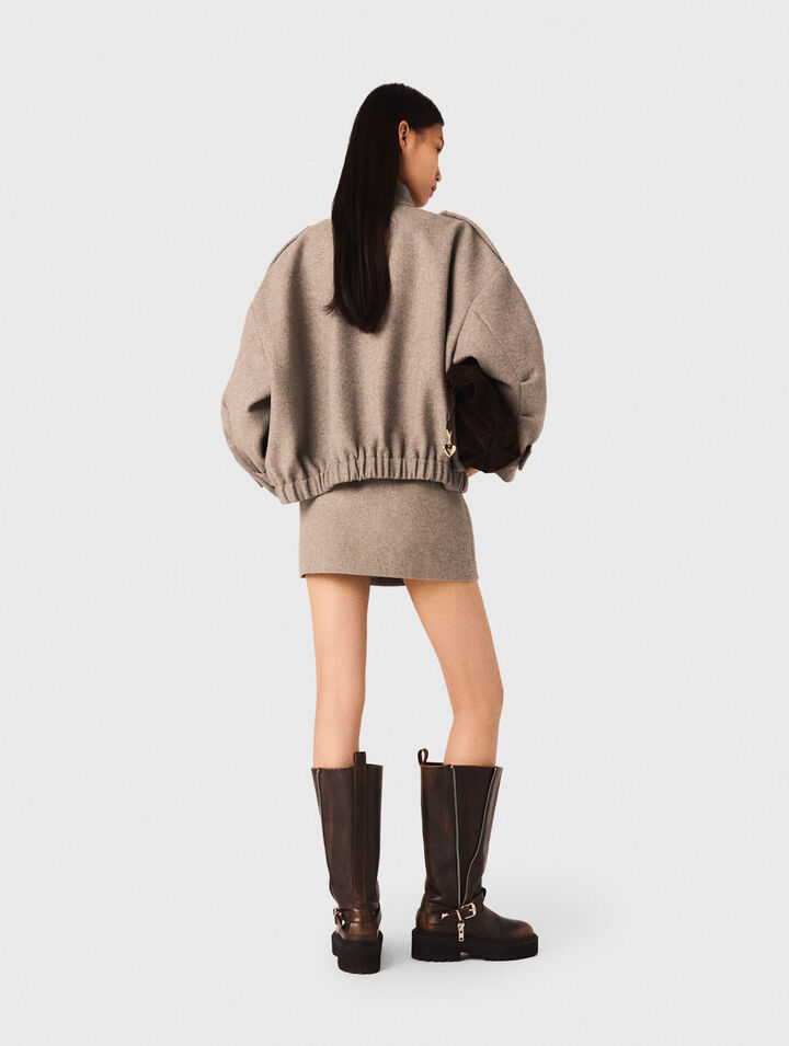 Mixed wool jacket Mixed wool jacket