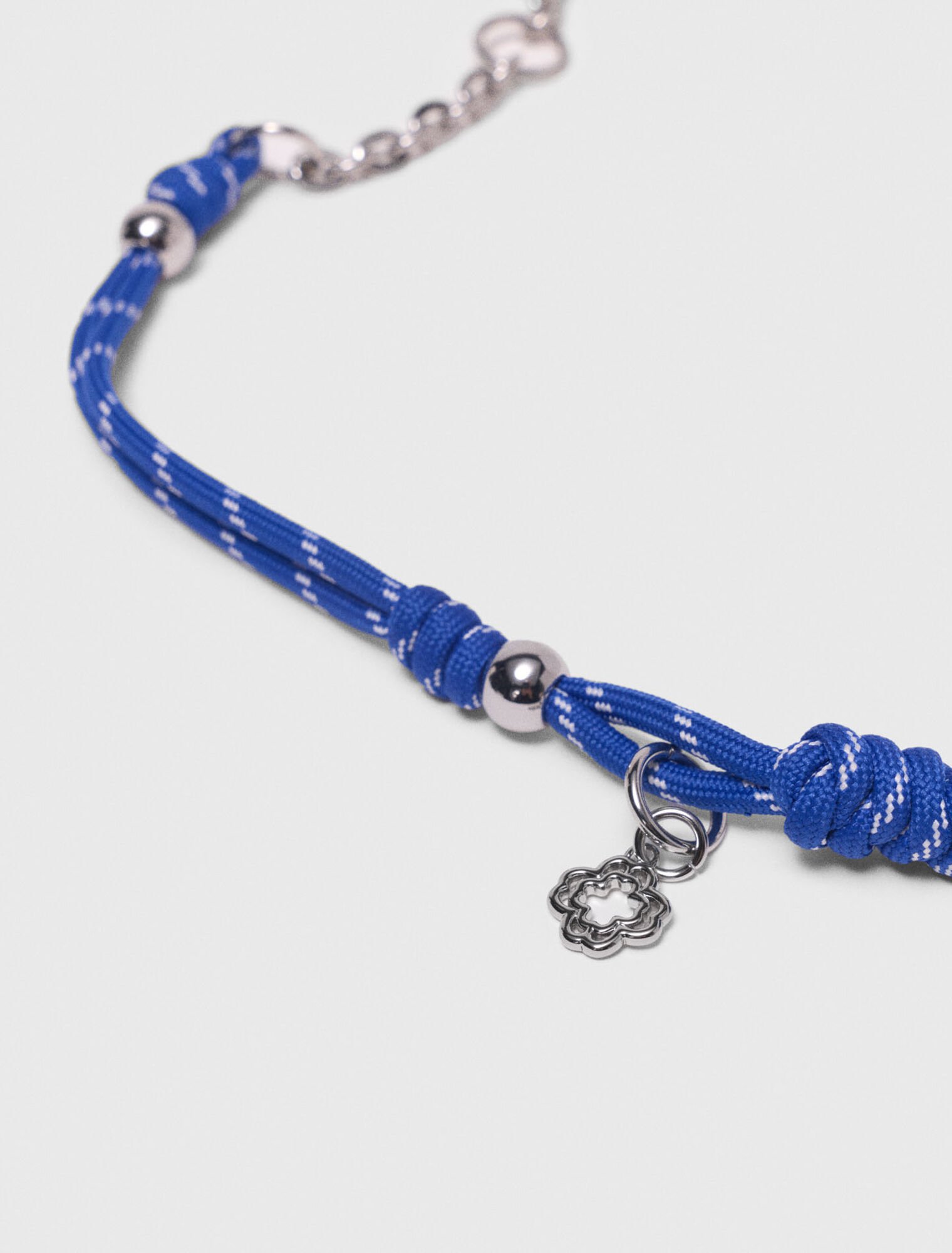 Chain & cord mix bag charms