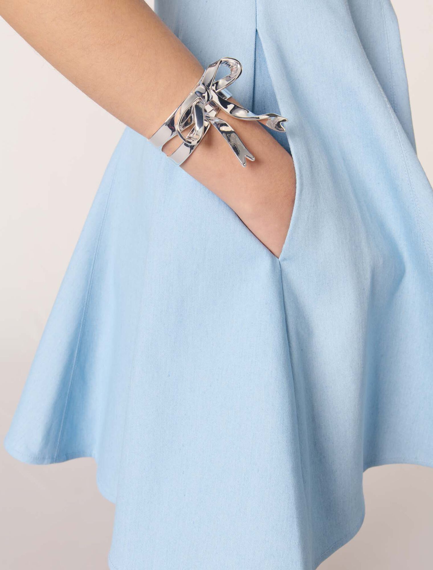 Short flared cotton dress Short flared cotton dress