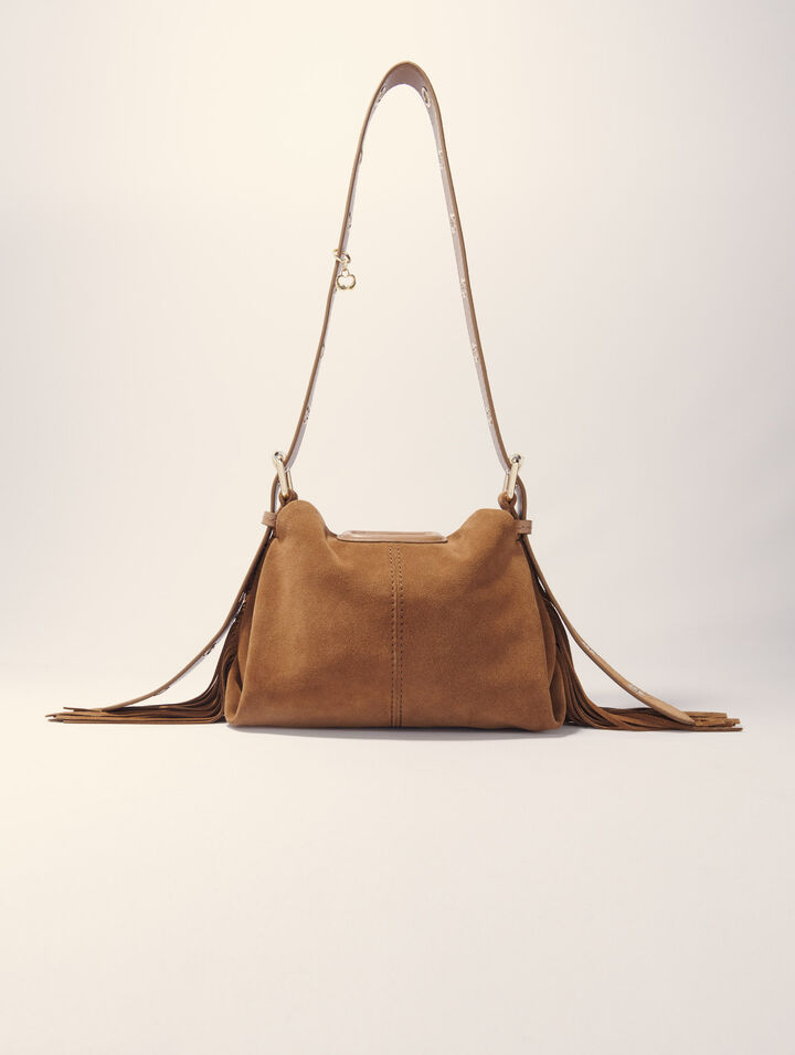 Miss M mini suede bag