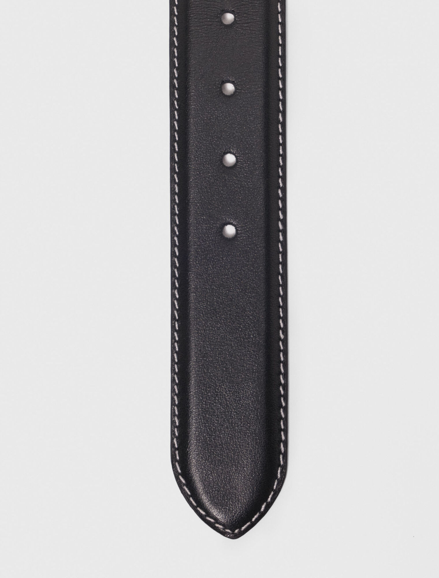 Leather belt