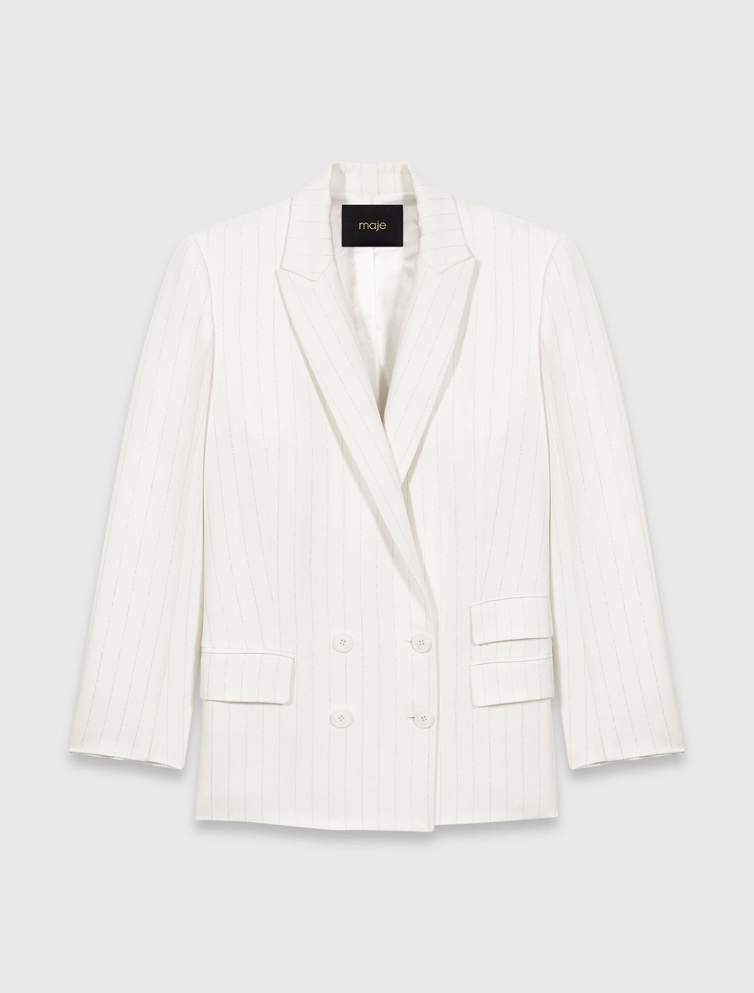 Double-breasted suit jacket