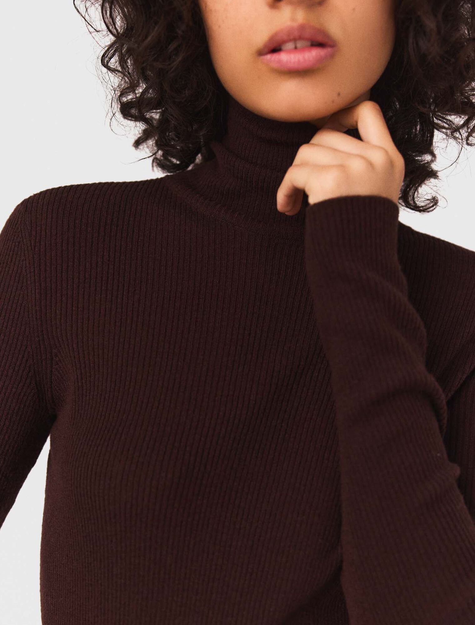 Wool and silk jumper