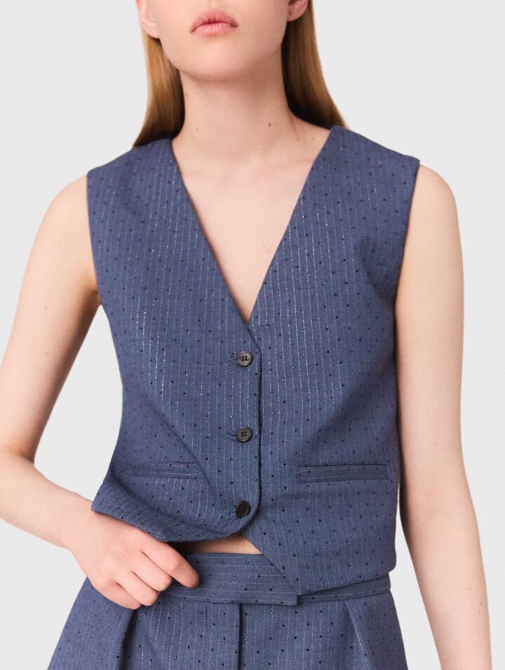 Diamanté tailored jacket Diamanté tailored jacket