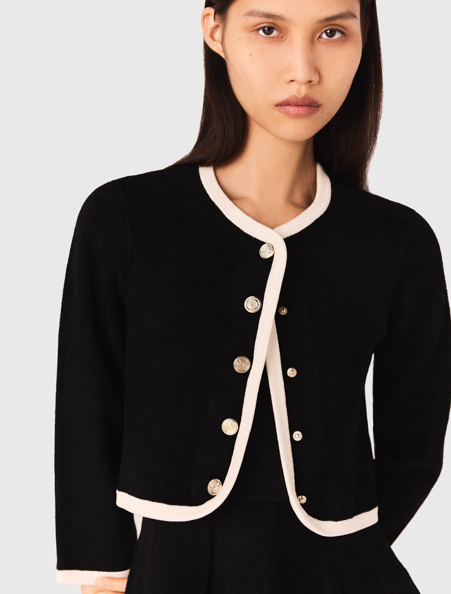 2-in-1 velvet-effect dress