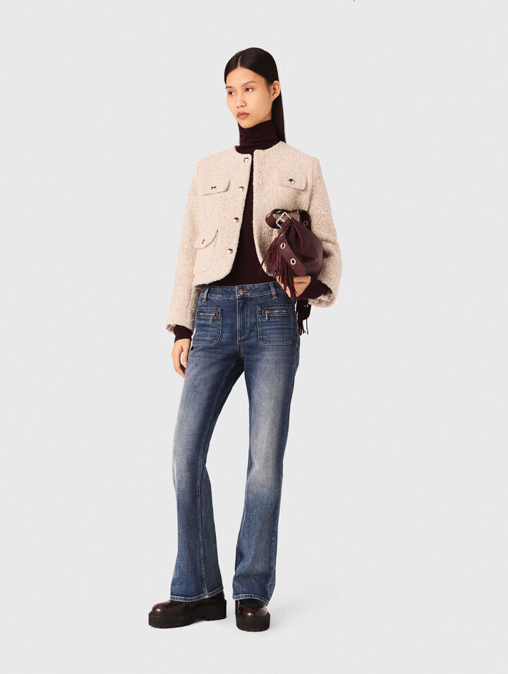 Short boucle tweed jacket Short boucle tweed jacket
