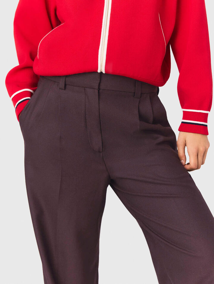 Wide-leg suit trousers Wide-leg suit trousers