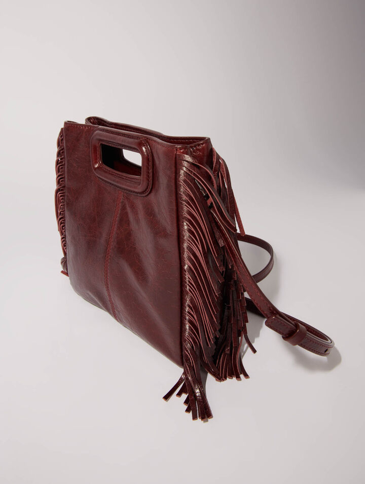 Crackled leather M bag Crackled leather M bag