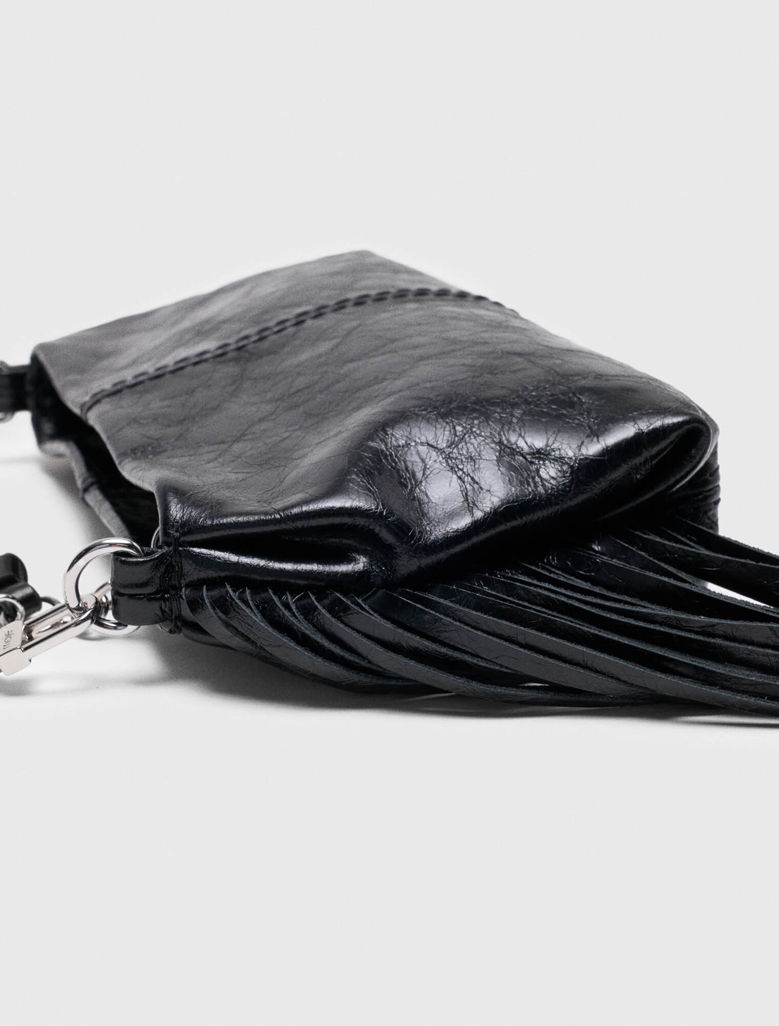 Patent leather Miss M Pouch bag