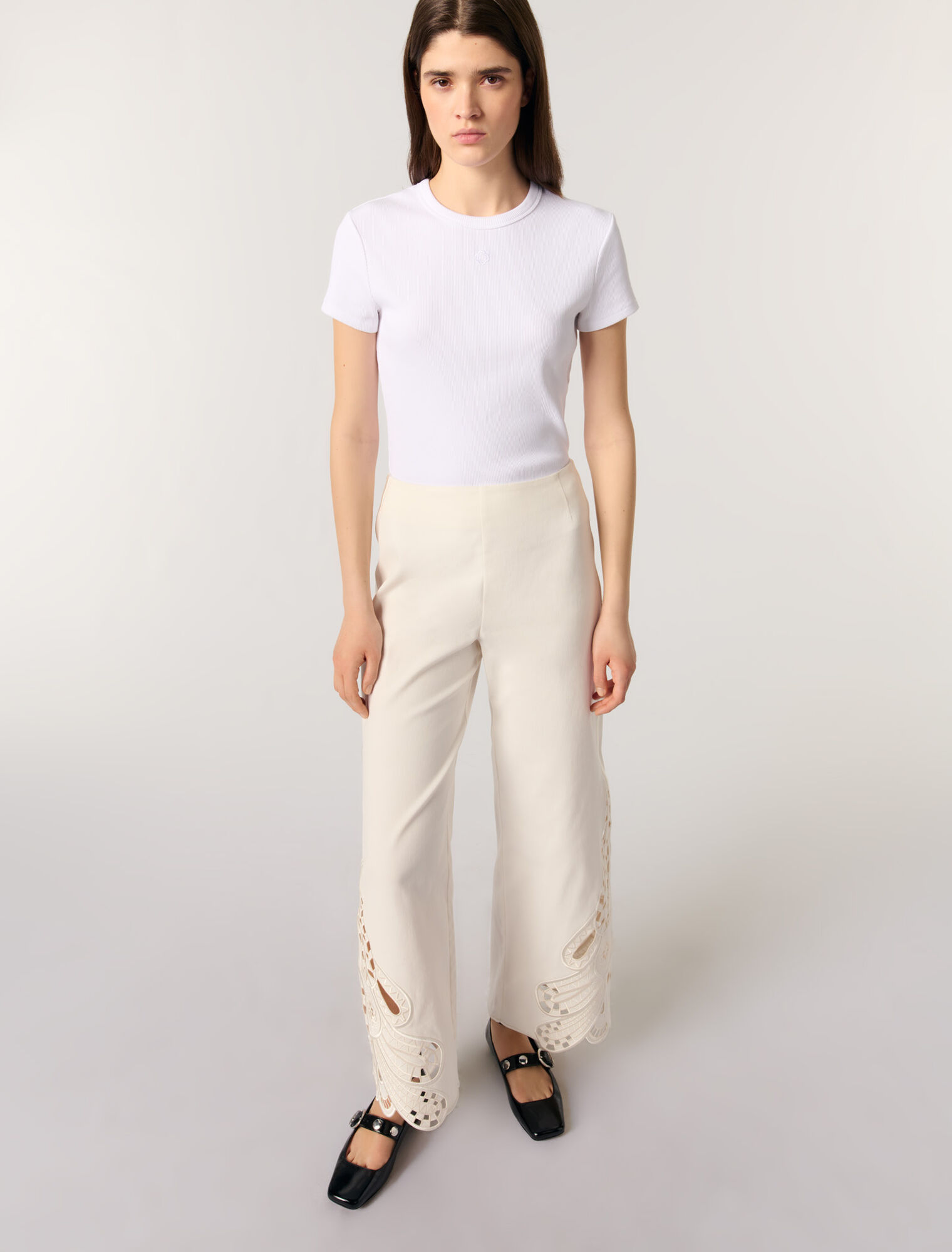 Embroidered trousers Embroidered trousers