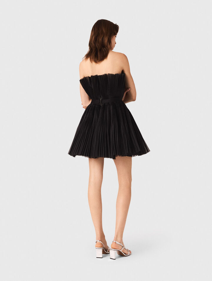 Tulle and organza bustier dress Tulle and organza bustier dress