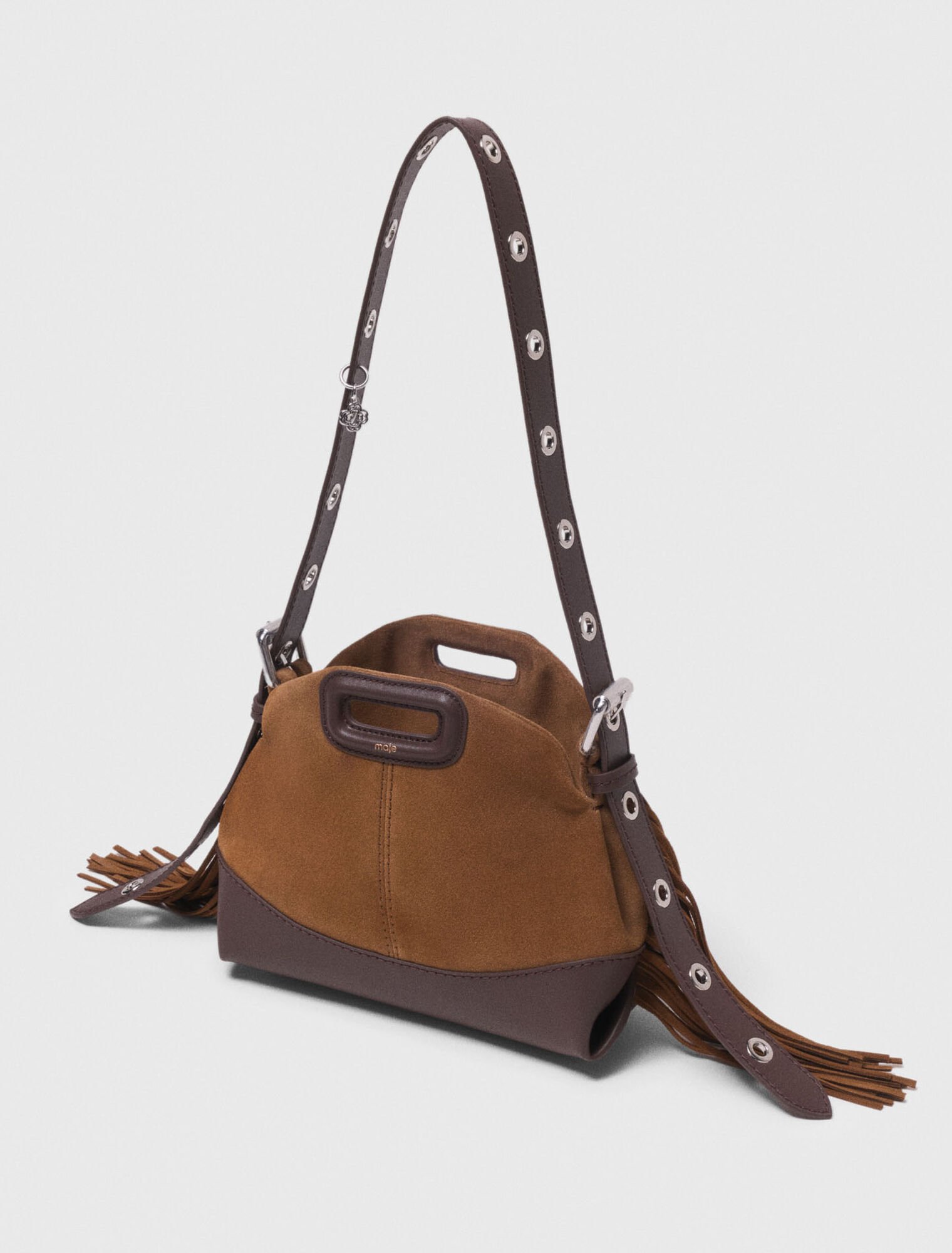 Leather and suede Miss M Mini bag