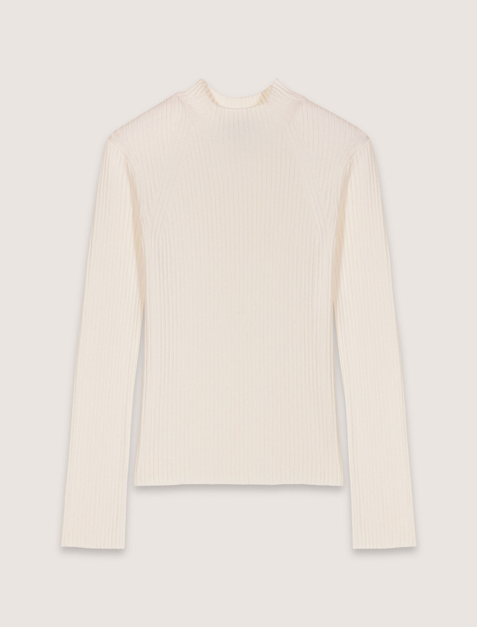 Rib knit jumper