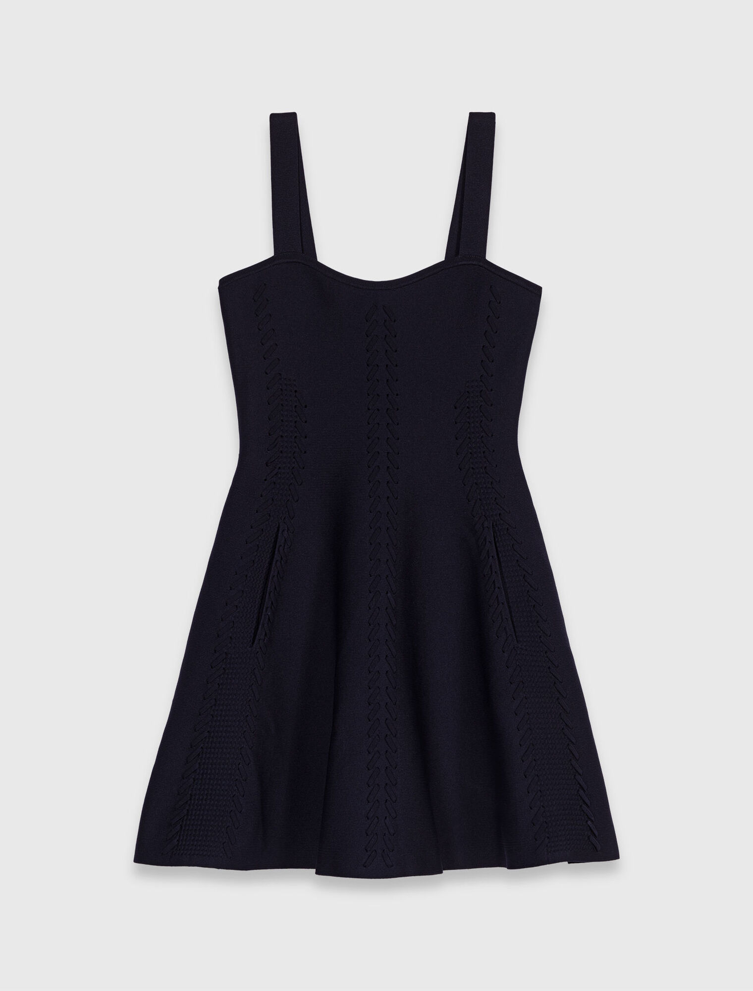 Short knitted skater dress  Short knitted skater dress