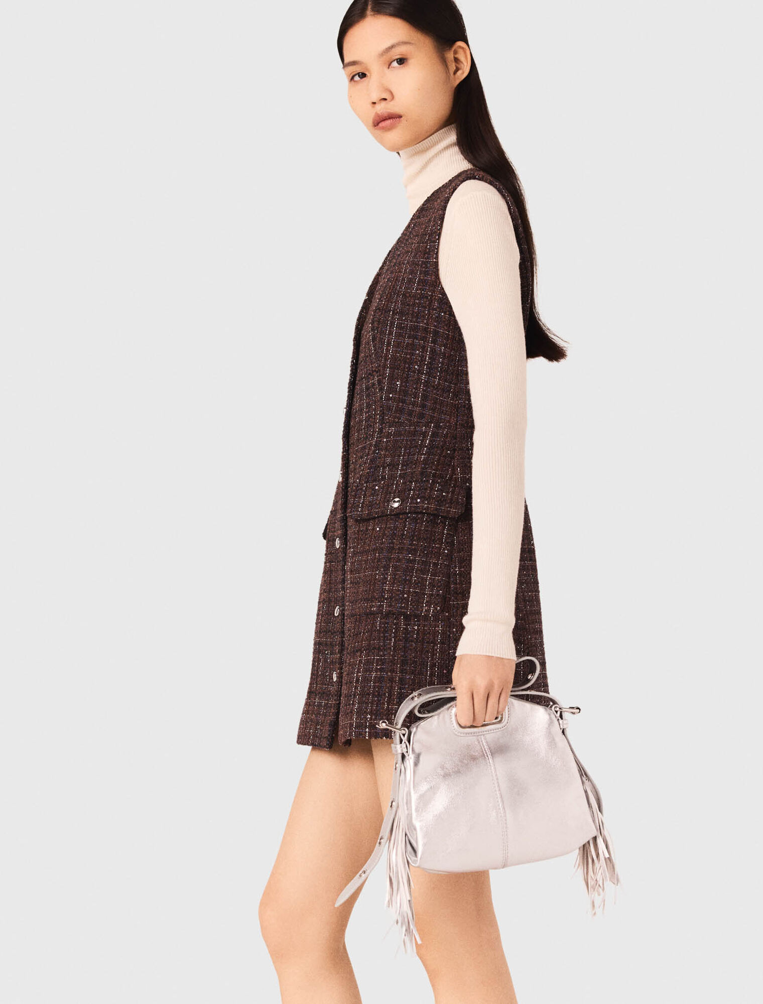 Short tweed dress