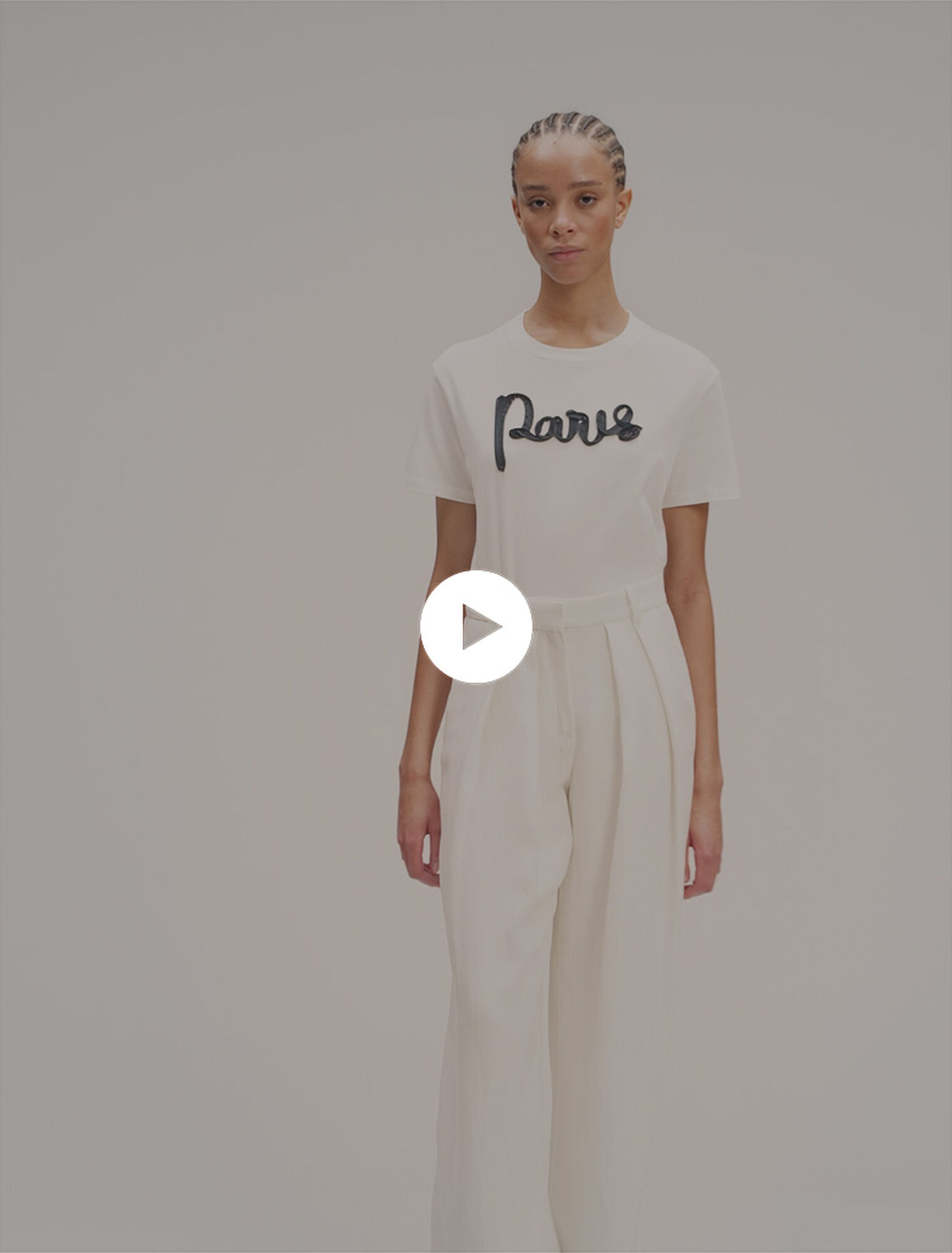 Flowing patterned trousers Flowing patterned trousers