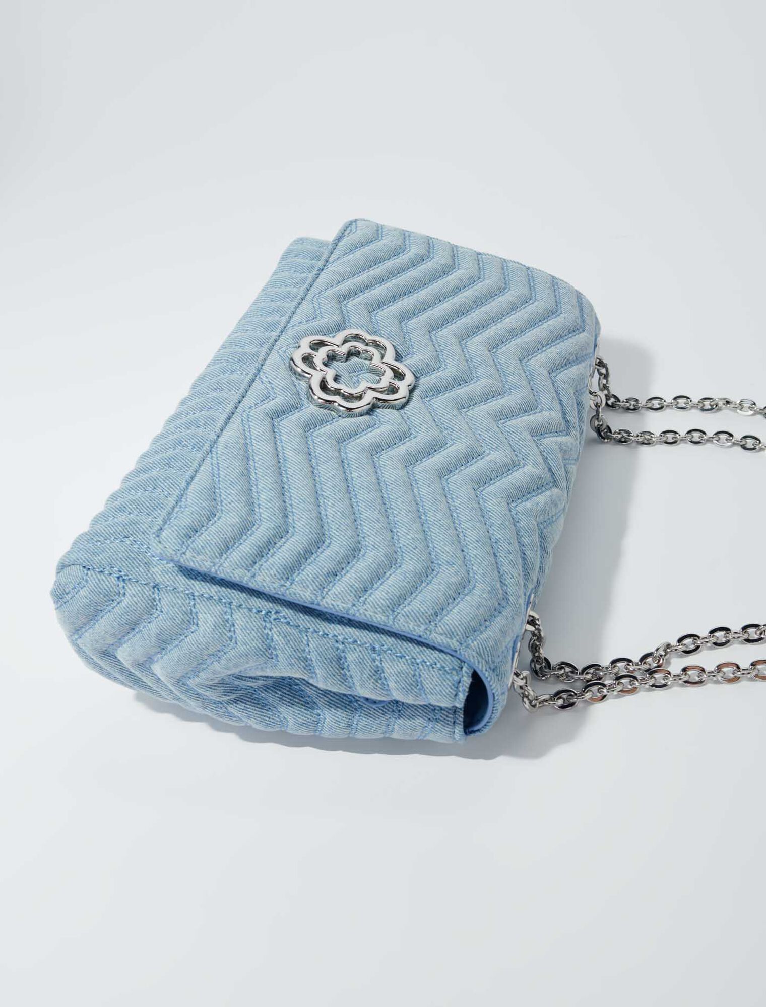 Cloverbloom denim bag