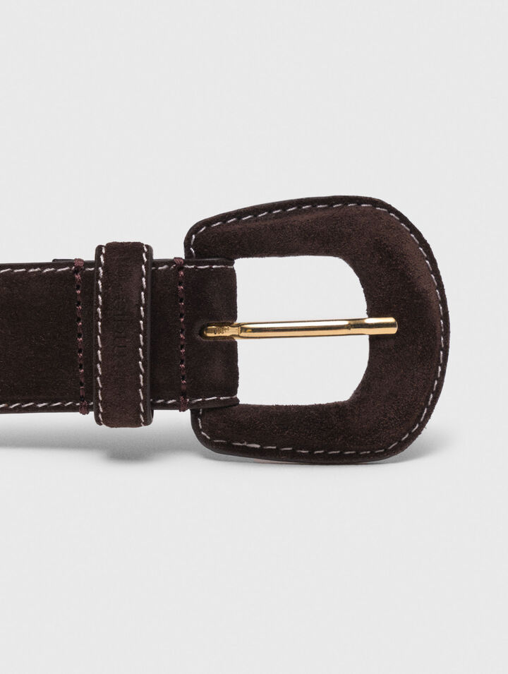 Suede belt Suede belt