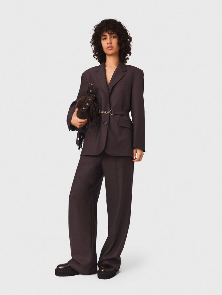 Belted suit jacket Belted suit jacket