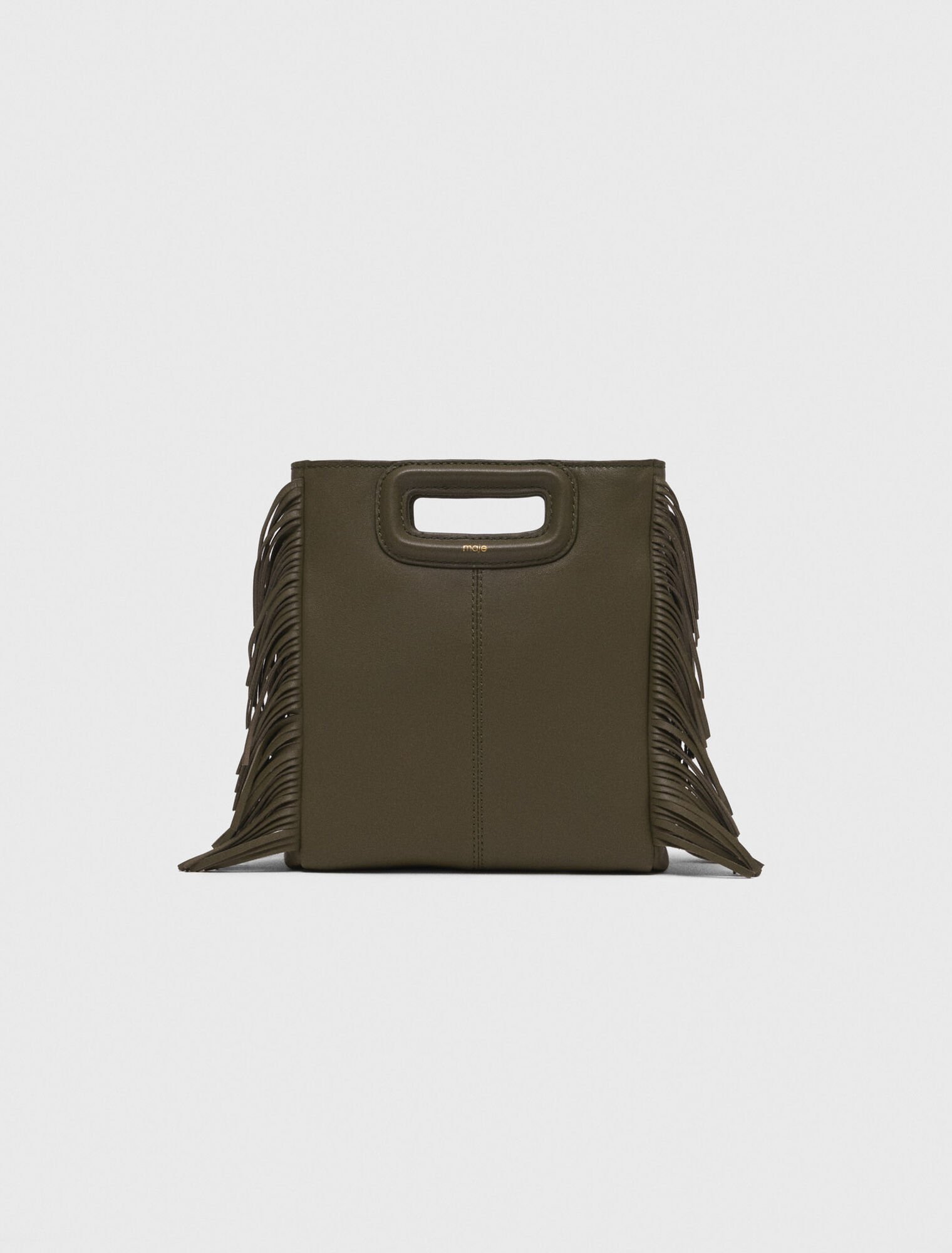 Smooth leather M bag