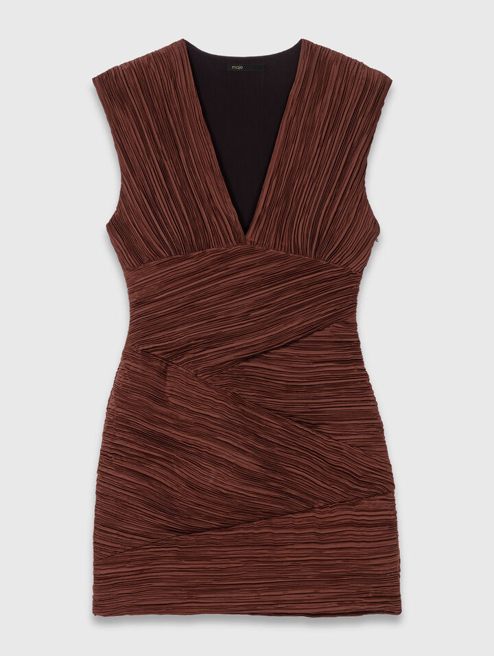Short pleated dress Short pleated dress