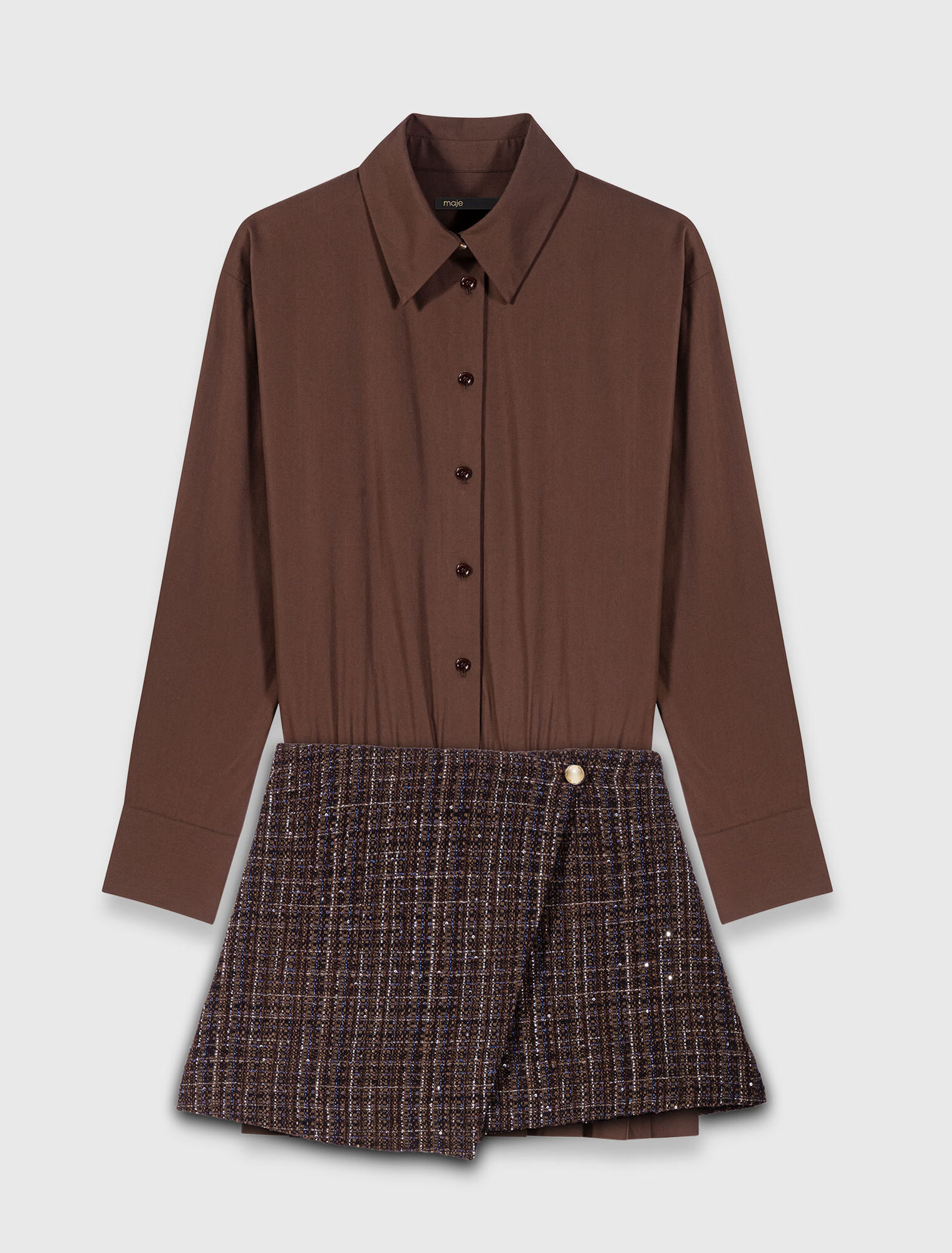 Two-in-one short dress