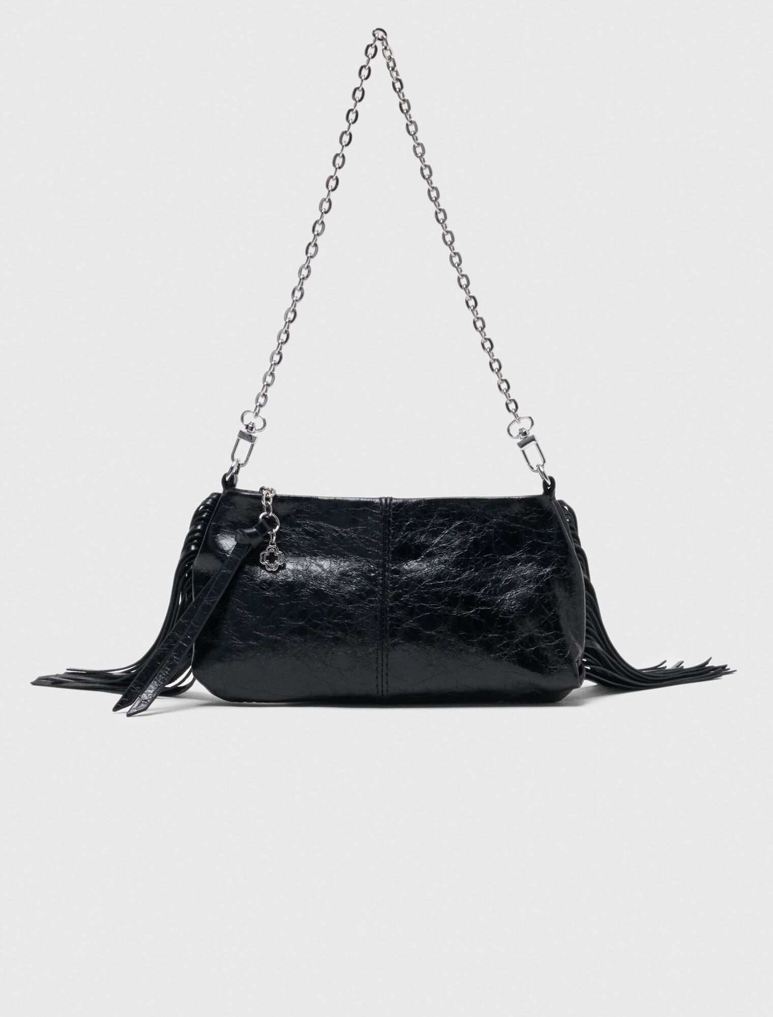 Patent leather Miss M clutch bag