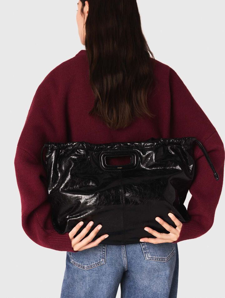 Crackled leather M Tote bag Crackled leather M Tote bag