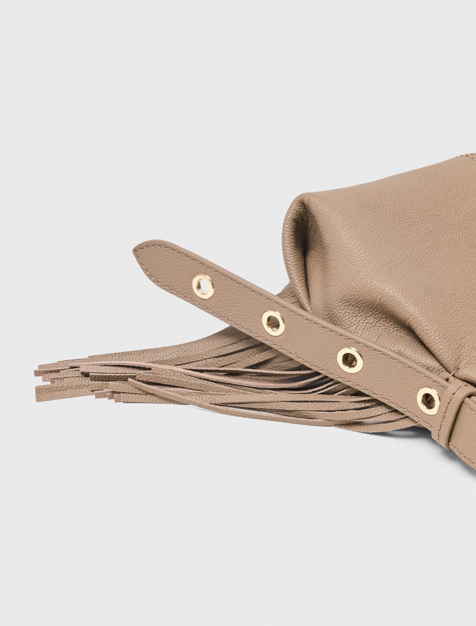 Grained leather mini Miss M bag