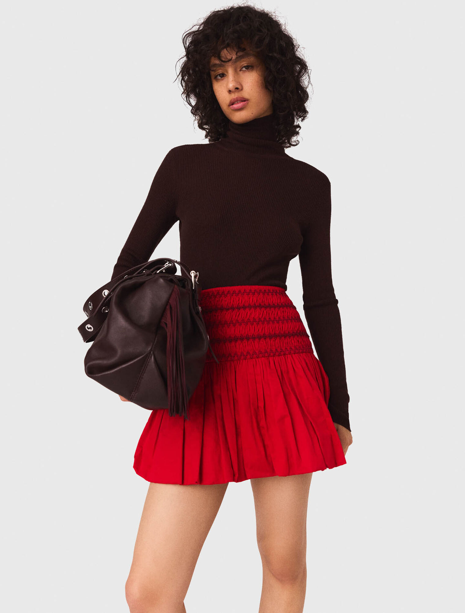 Wool and silk jumper