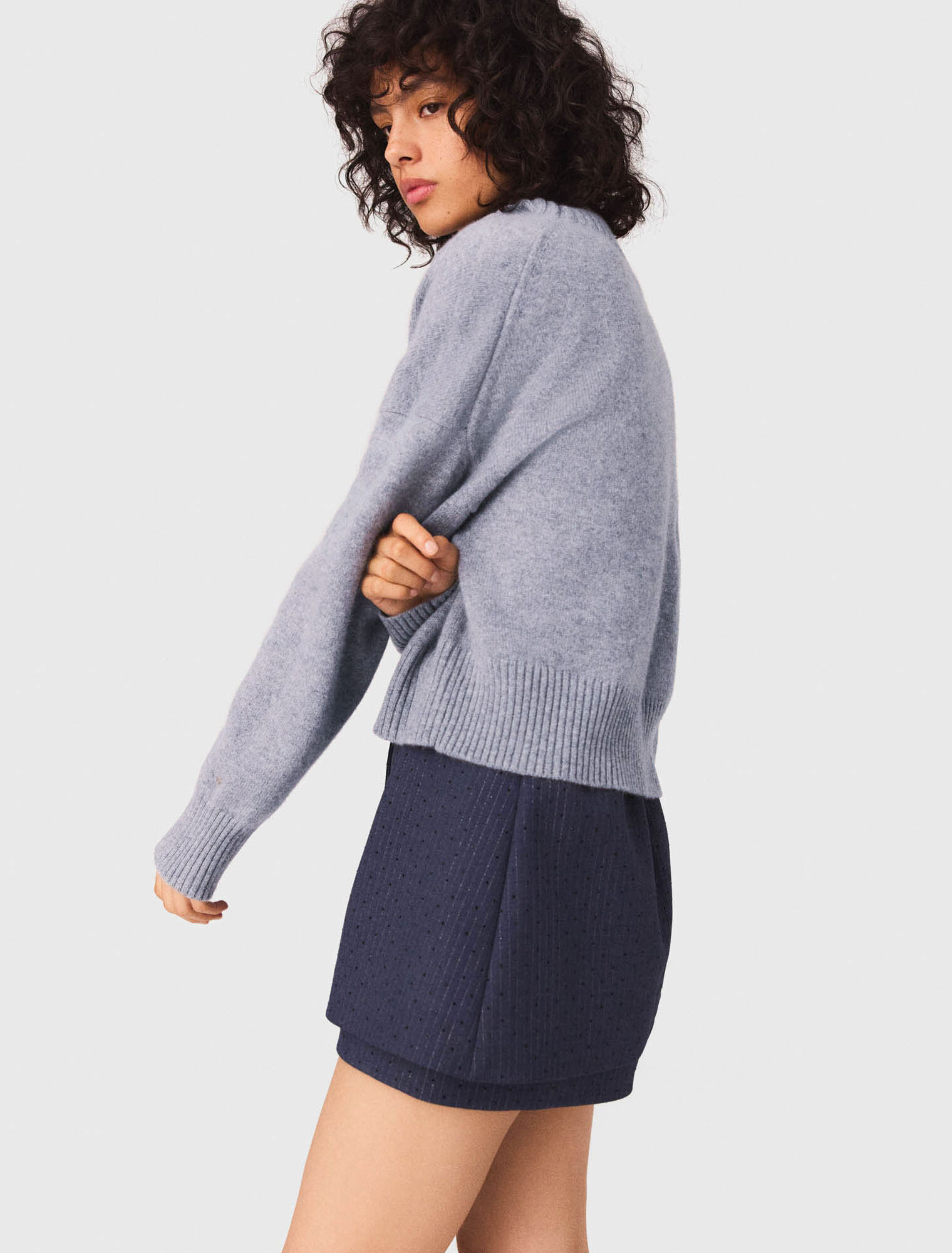 Cashmere knit jumper