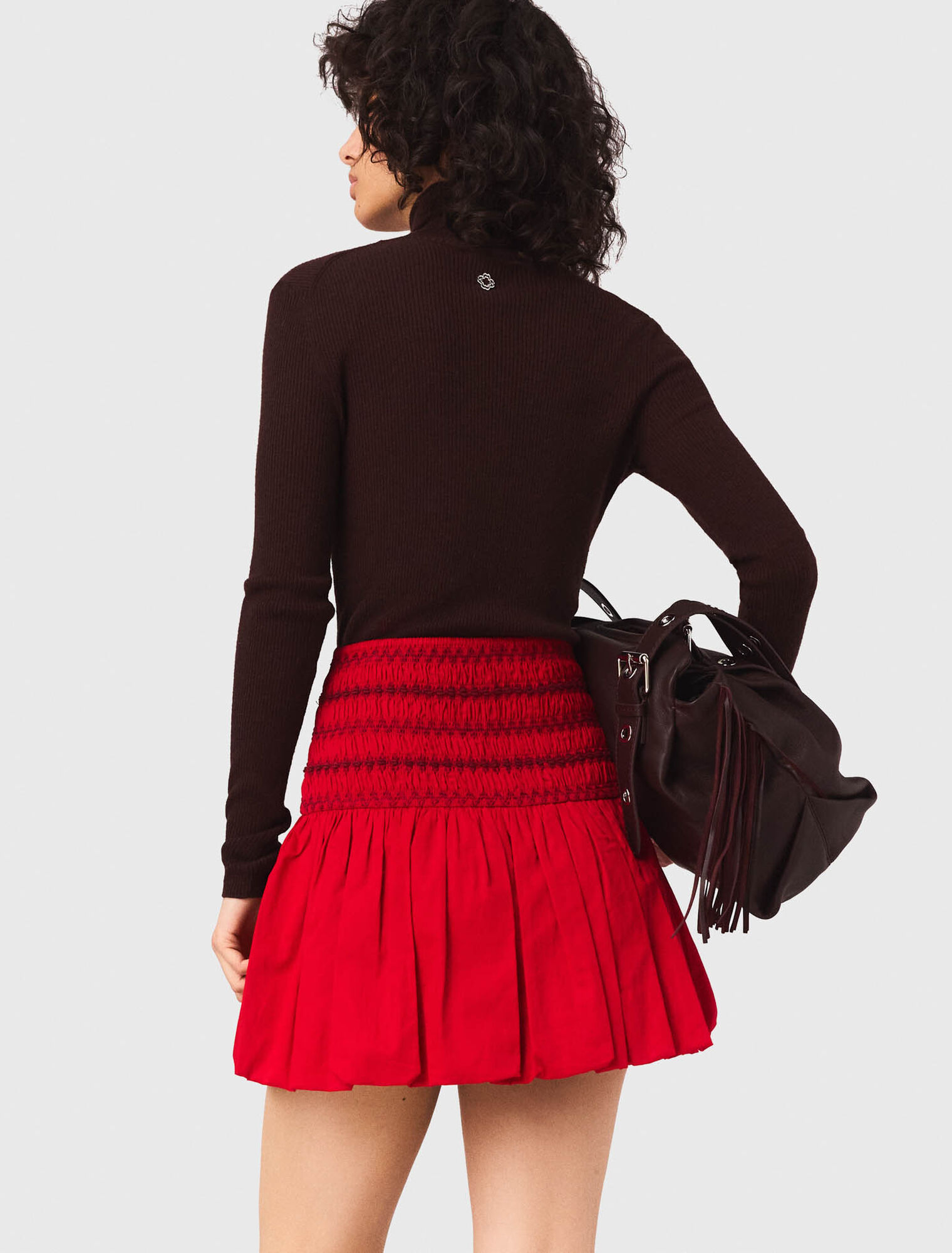 Wool and silk jumper