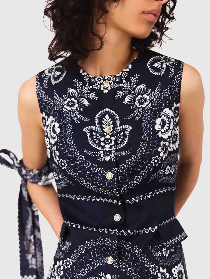 Patterned shift dress Patterned shift dress