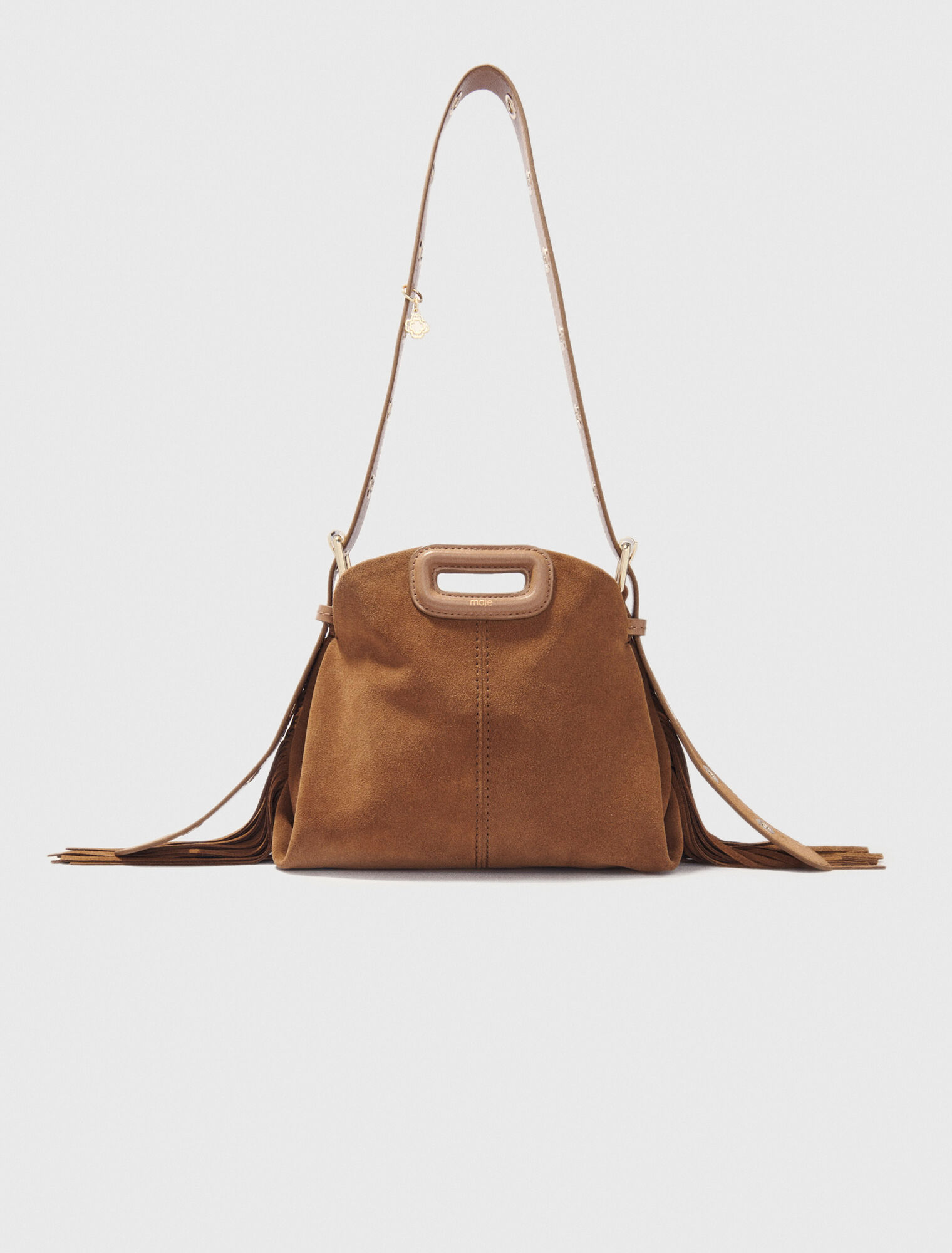 Miss M mini suede bag